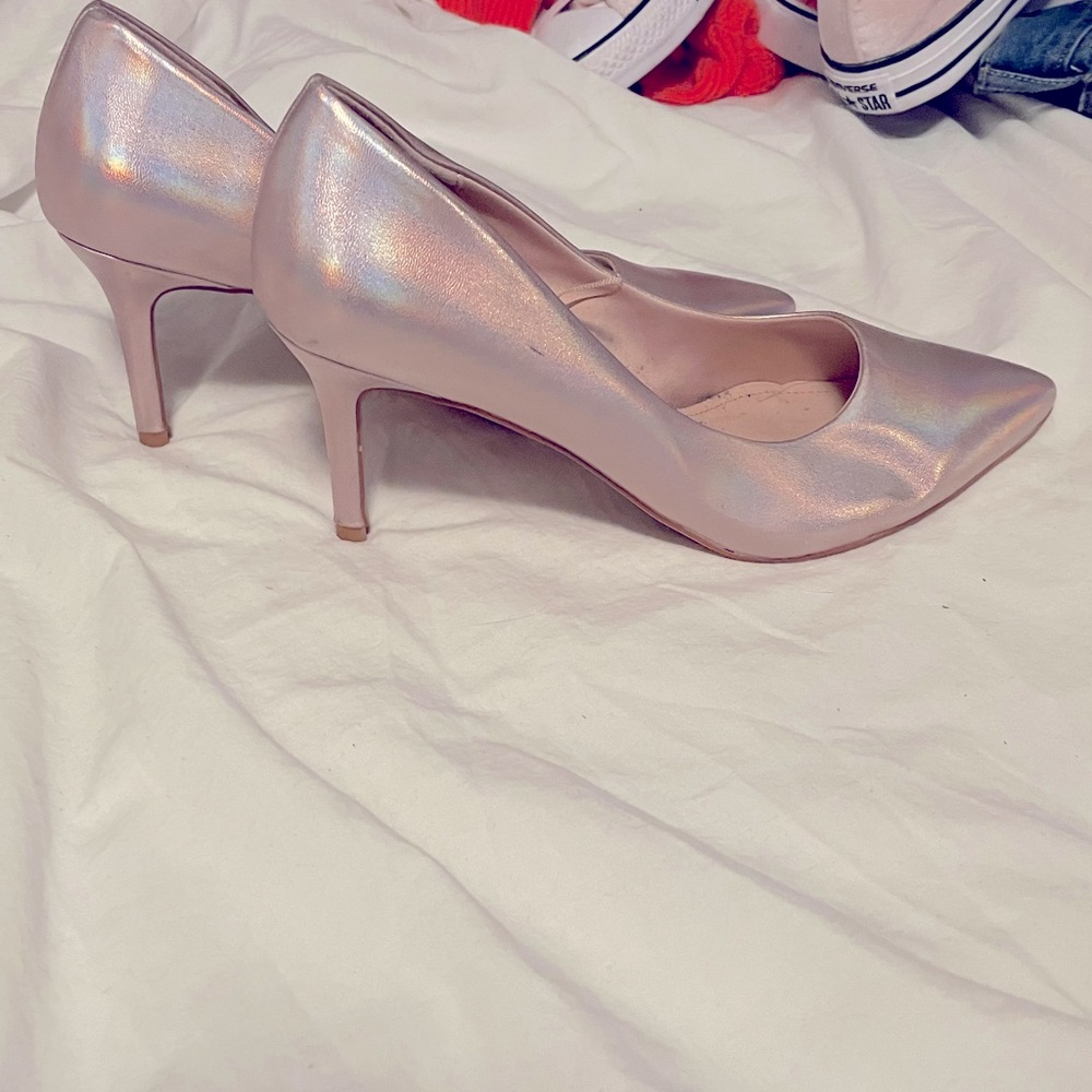 H&M cotton candy colored 3inch  heels .